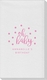 Confetti Dots Oh Baby Linen Like Guest Towels Image 2 of 3